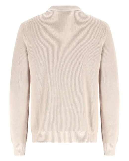 Fay Natural Cotton Sweater for men