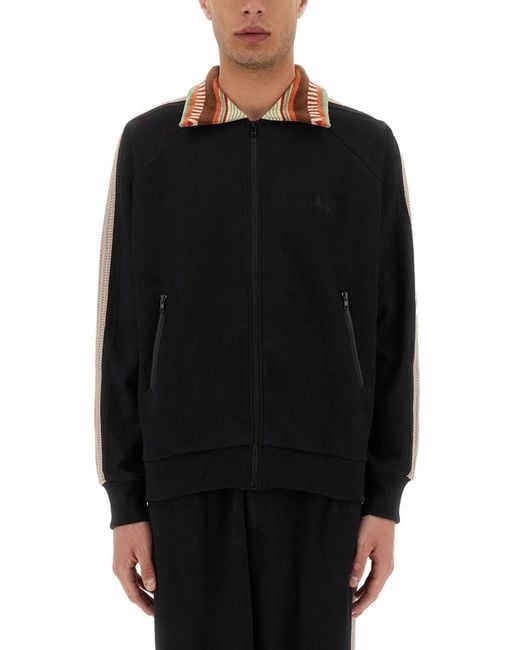 Sasquatchfabrix Black Track Jacket Mex for men