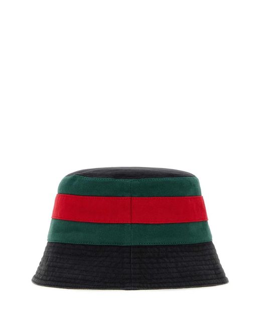 Gucci Red Slate Canvas Bucket Hat for men