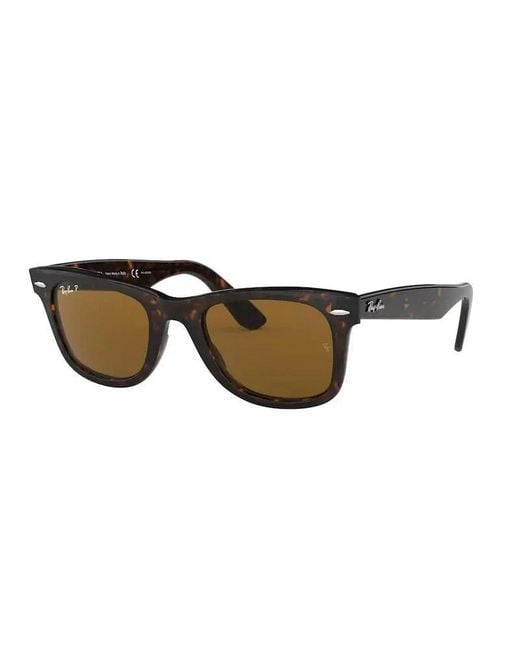 Ray-Ban Brown Wayfarer Rb2140 902/57 for men