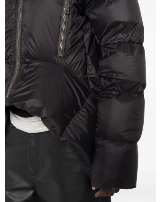 Rick Owens Blue Draculimo Down Jacket