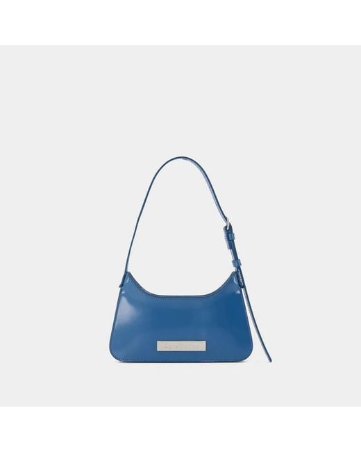 Acne Blue Platt Micro Shoulder Bag