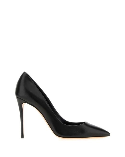 Casadei Black Decollete