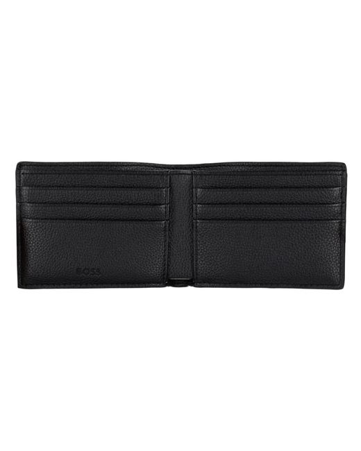 Boss Black Wallet With Logo for men