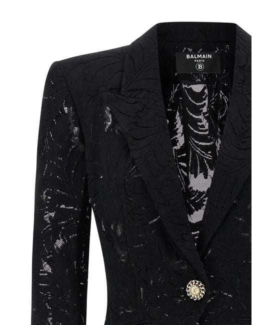 Balmain Black Blazers