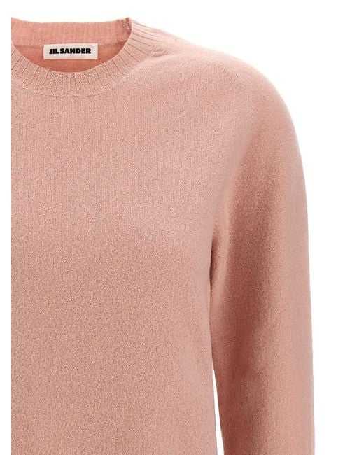 Jil Sander Pink Wool Sweater
