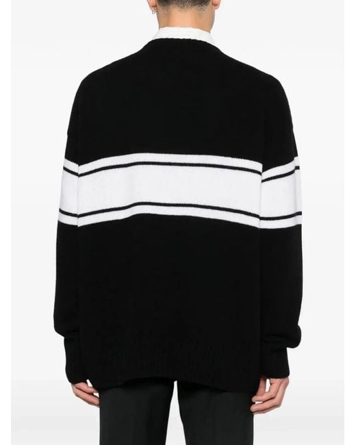 Amiri Black Sport Sweater for men