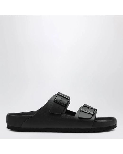 Birkenstock Black Arizona Slides for men