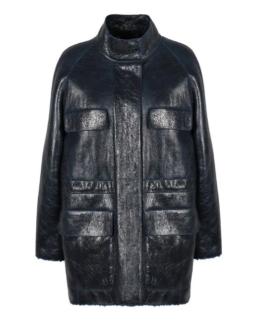 Fendi Black Leather Jacket