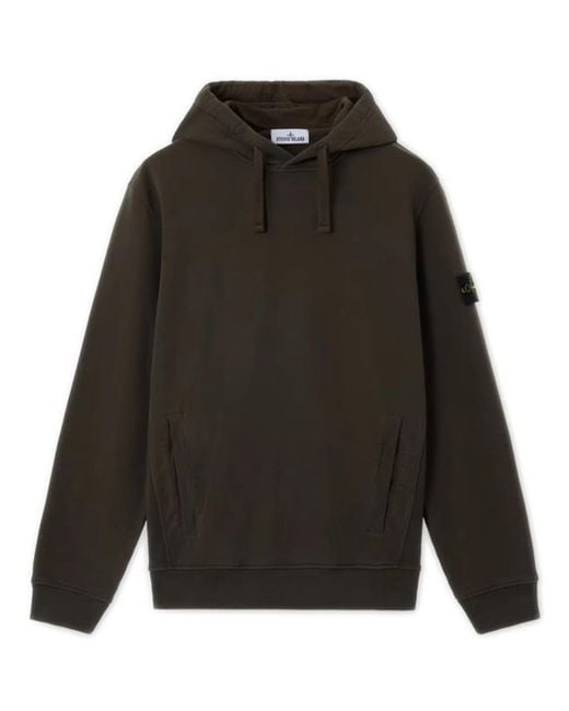 Stone Island Gray Crewneck Sweatshirt for men