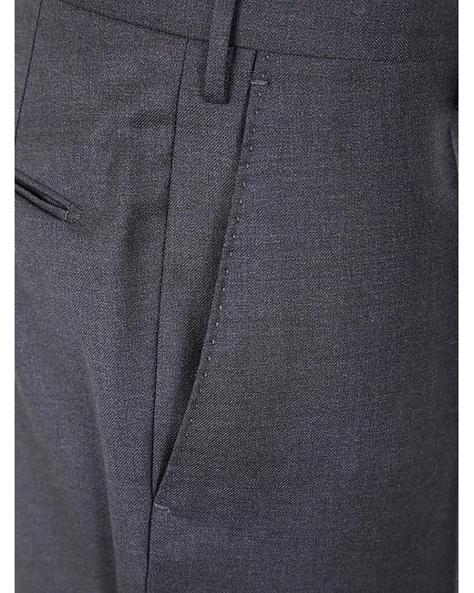 Incotex Blue Trousers for men
