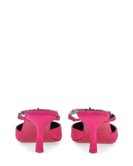 Alexander Wang Pink Mules Delphine