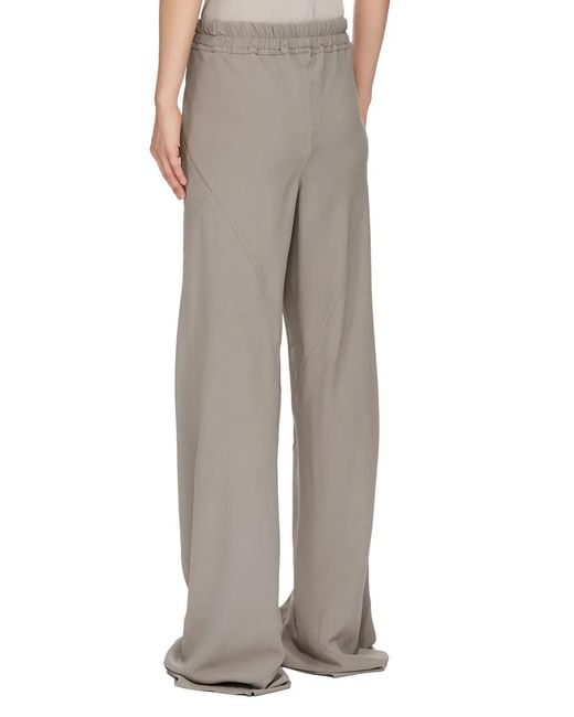 Rick Owens Gray Drawstring Bias