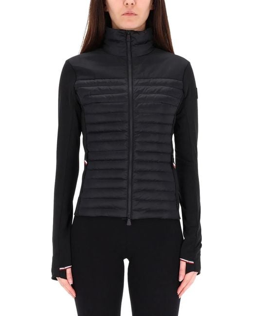 Moncler Black Padded Cardigan