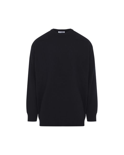 Jil Sander Blue Wool Jumper for men