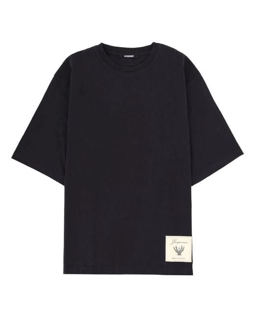 Maison Margiela Black Necklace With Ring Pendant for men