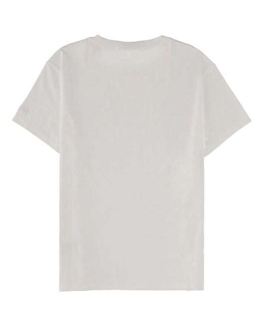 Mc2 Saint Barth White Cotton T-Shirt