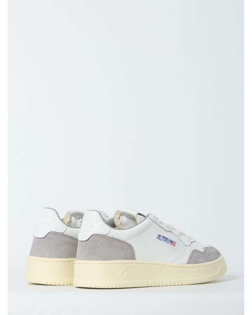 Autry White Medalist Low for men