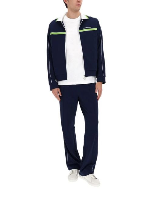 Casablanca Black Zip Sweatshirt for men