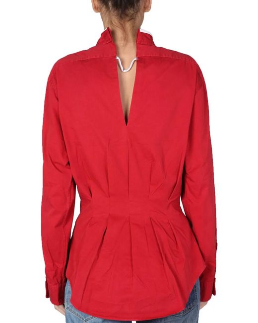1/OFF Red Remade Shirt Ralph Lauren