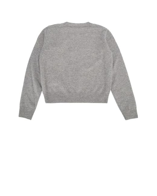 Moncler Gray Jr Crew Neck