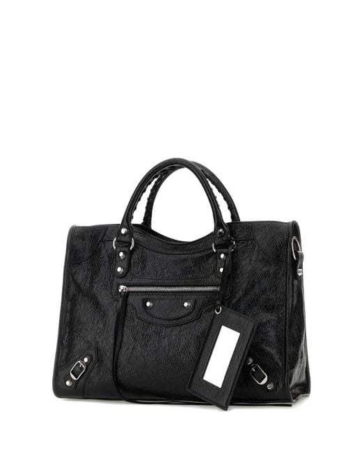 Balenciaga Black Le City Medium Bag