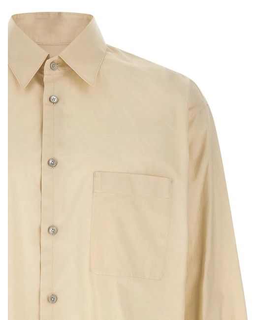 Lemaire Natural 'Regular' Shirt for men