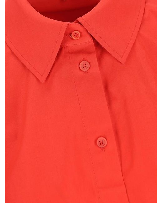 Loewe Embroidered-Logo Cape Shirt