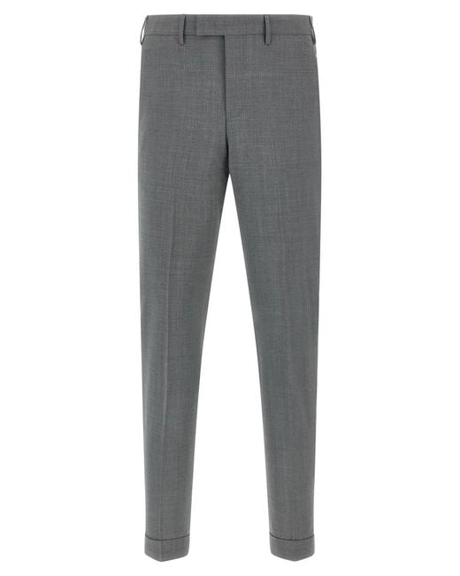PT Torino Gray 'Master' Pants for men