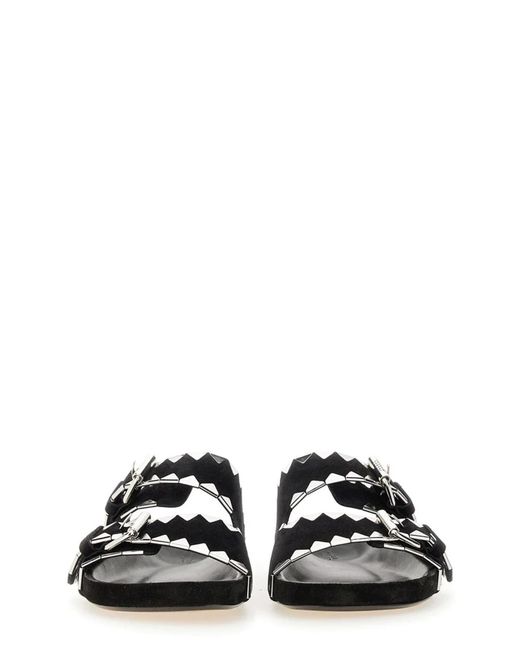 Isabel Marant Black Lennyo Sandal