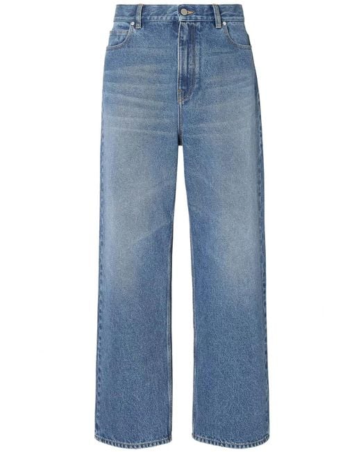 Fendi Blue Long Jeans for men