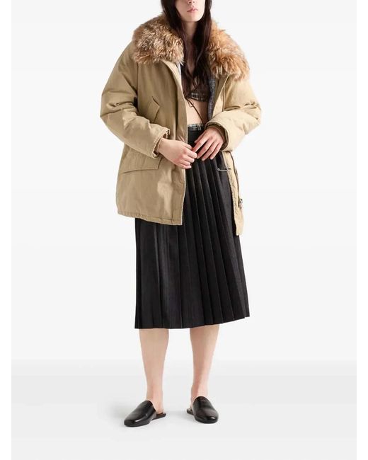 Prada Black Midi Skirt