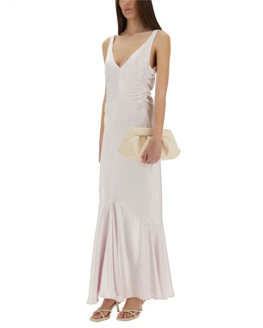 Sportmax Pink Long Dress "Katia"