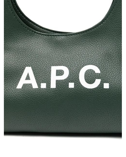 A.P.C. Green Baby Ninon Shoulder Bag