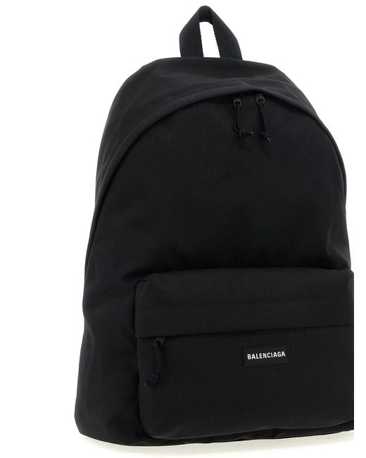 Balenciaga Black 'Explorer' Backpack