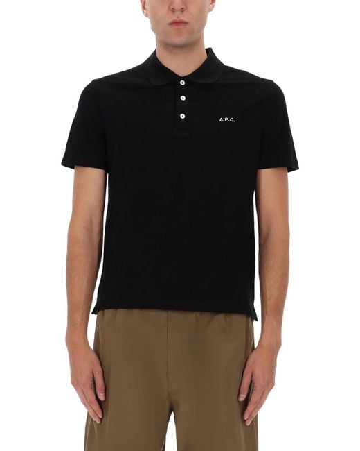 A.P.C. Black "Standard" Pole for men
