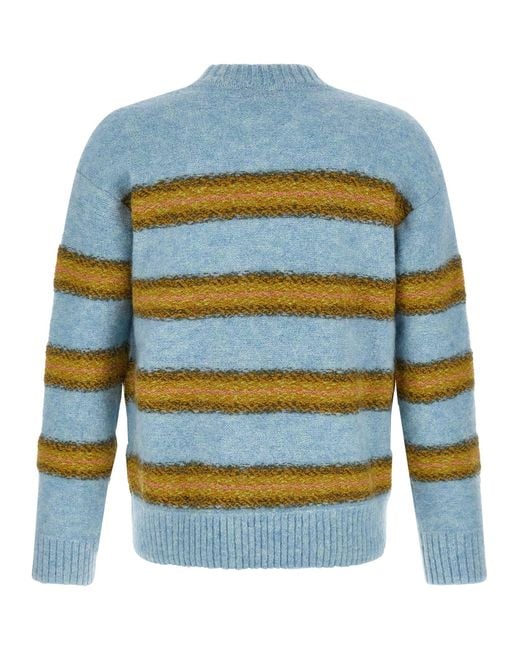 Dries Van Noten Blue 'Master' Sweater for men
