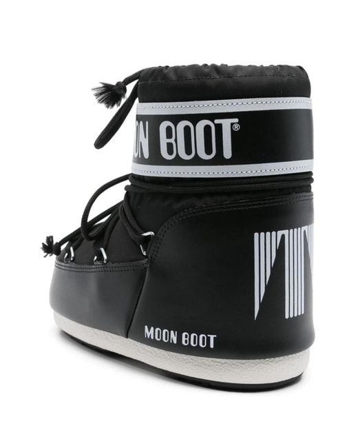 Moon Boot Black Icon Low Boots