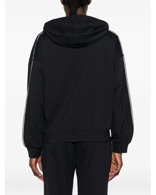 Fabiana Filippi Black Zipped Hoodie