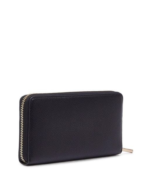 Liu Jo Blue Dark Polyurethane Wallet