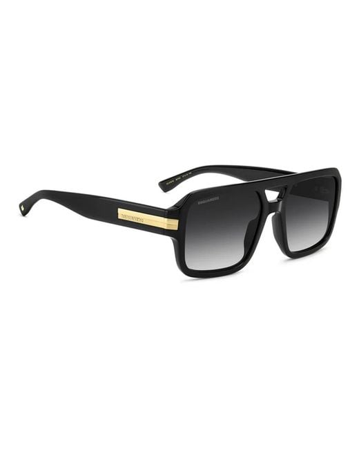 DSquared² Black D2 0197/S 807(9O) for men