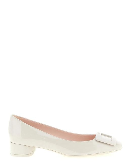 Roger Vivier Natural 'Roundy' Pumps