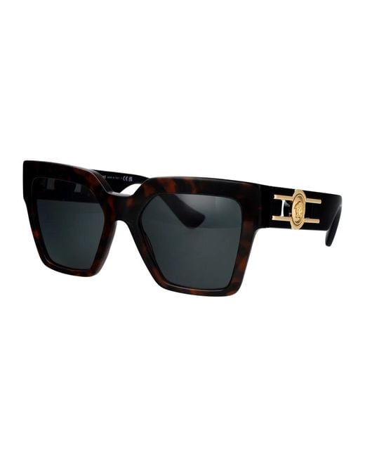 Versace Black Acetate Sunglasses
