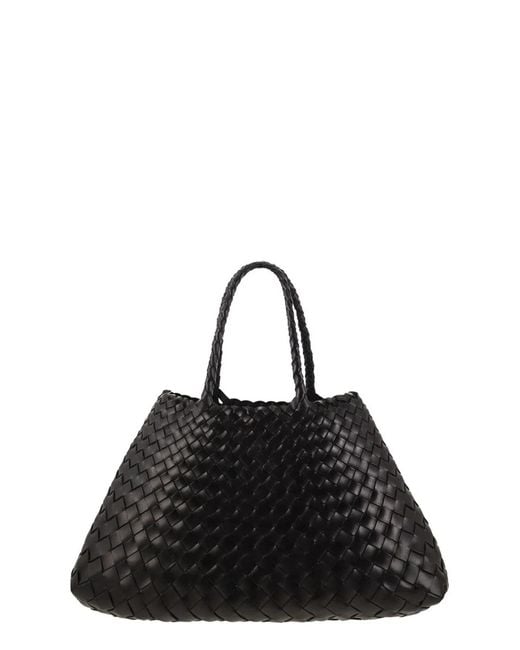 Dragon Diffusion Black Santa Croce Small Bag