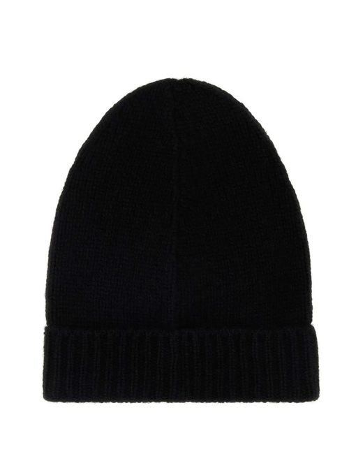 The Row Black Pavir Beanie