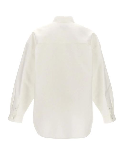 Balenciaga White 'Outerwear' Shirt