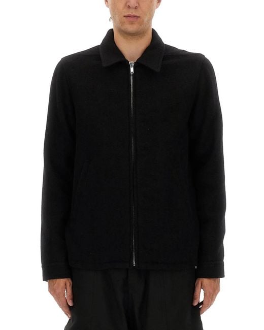 Rick Owens Black Wool Jackets for men