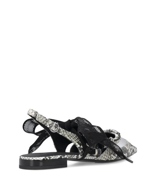 Pinko Black Leather Gianira 30