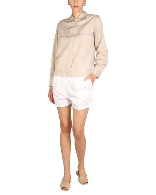 Aspesi White Poplin Shirt