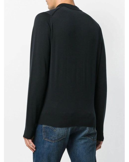 John Smedley Black Belper for men